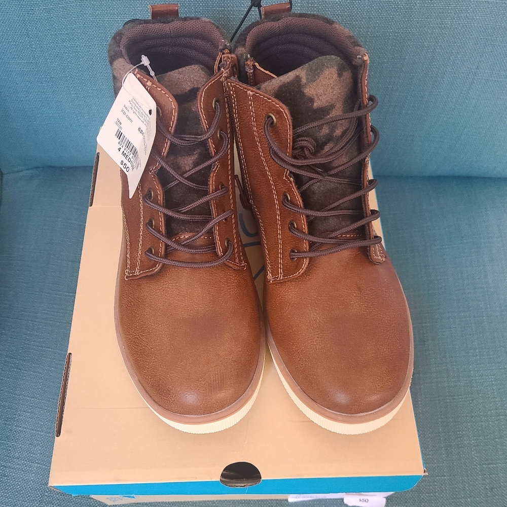 Big Boys Boots Size 4